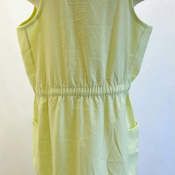 NWT TEK GEAR Women Sleeveless Pullover Round Neck Drawstring Green Dress Large - Picture 6 of 11